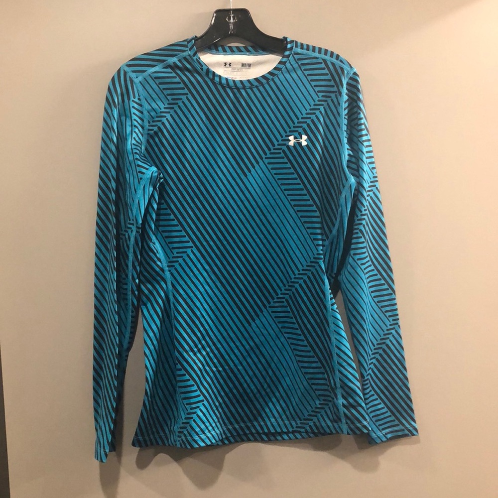 Blue Under Armour Cold Gear Shirt